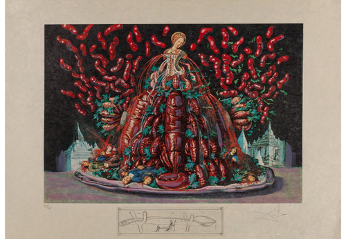 Salvador Dali (1904-1989). Les diners de Gala, 1978 picture 7 Poster Canvas Movi