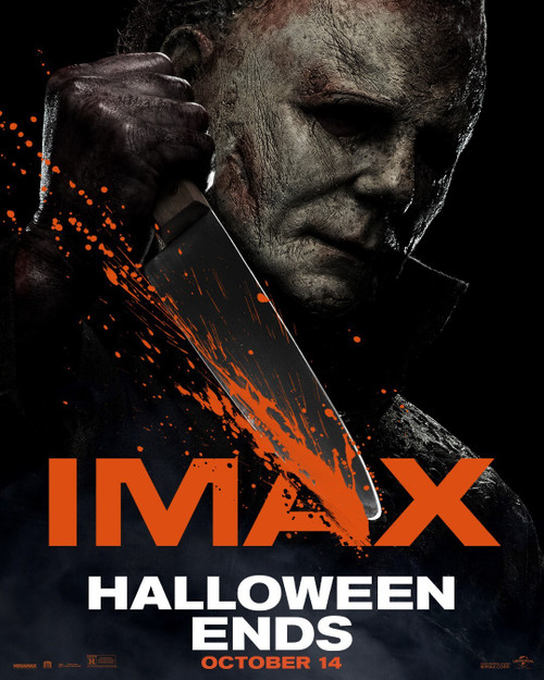Halloween Ends (2022)_4 Movie Film Poster Canvas iconic design