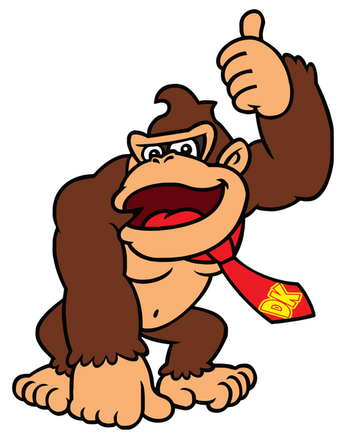 donkey-kong-12 Poster Canvas Movie Film Print A0 A1 A2 A3 A4 A5 A6 Art Wall Deco
