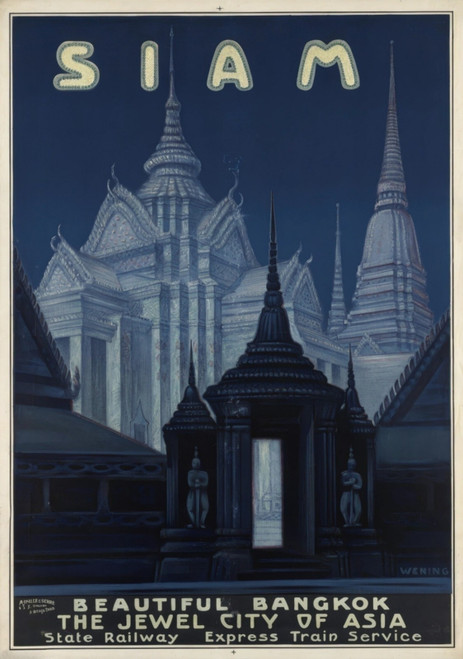 3530684775_Siam. Beautiful Bangkok, the Jewel city of Asia SOURCE Poster Canvas