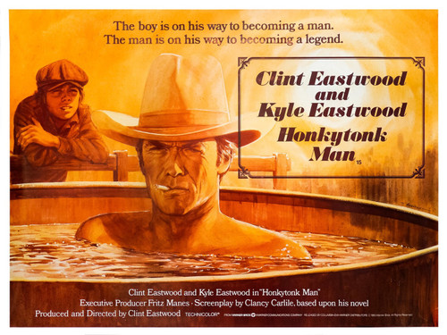 Honkytonk Man (1982)_2 Movie Film Poster Canvas iconic design