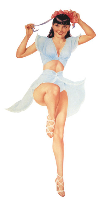 Alberto_Vargas_Pin-Up_Art_064 Art Gallery Poster Canvas Print Wall Decoration A0