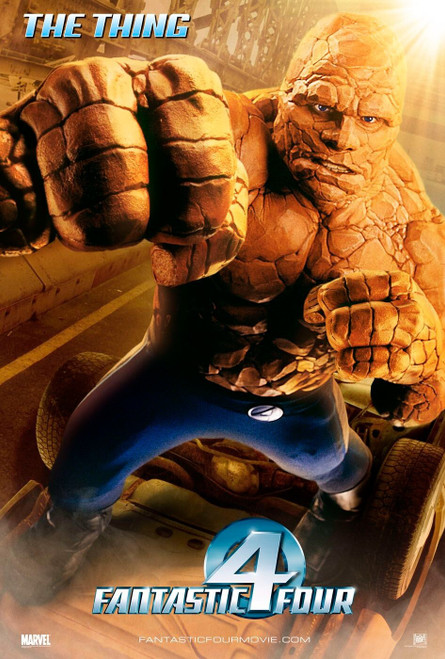 Fantastic Four (2005)_8 Movie Film Poster Canvas iconic design