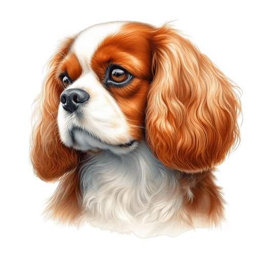 57 Cavalier King Charles Spaniel Poster Canvas Movie Film Print A0 A1 A2 A3 A4 A