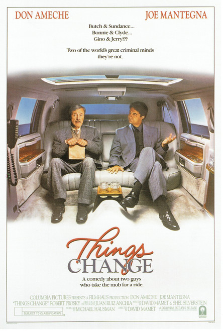 Things Change-US 1988 Poster Canvas Movie Film Print A0 A1 A2 A3 A4 A5 A6 Art Wa