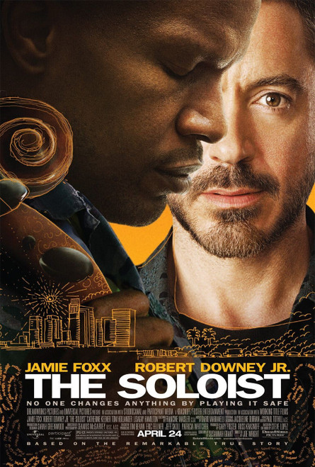 The Soloist Poster Canvas Movie Film Print A0 A1 A2 A3 A4 A5 A6 Art Wall Decorat