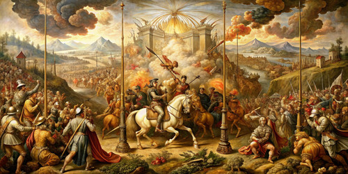 Ancient Battlefield (1) Poster Canvas Movie Film Print A0 A1 A2 A3 A4 A5 A6 Art
