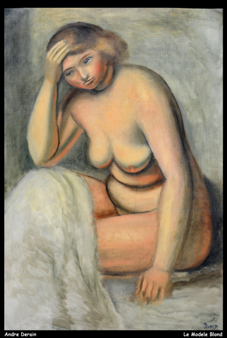 andre-derain---le-modele-blond-jpb_14247298619_o(1) Poster Canvas Movie Film Pri