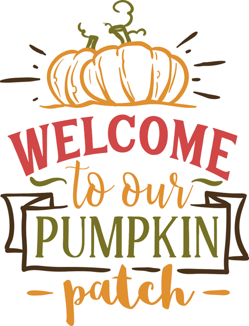 Welcome to our pumpkin patch color Poster Canvas Movie Film Print A0 A1 A2 A3 A4