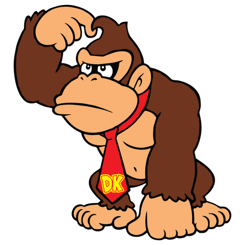 donkey-kong-04 Poster Canvas Movie Film Print A0 A1 A2 A3 A4 A5 A6 Art Wall Deco
