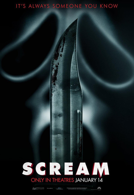 The Scream 2022 4 Poster Canvas Movie Film Print A0 A1 A2 A3 A4 A5 A6 Art Wall D