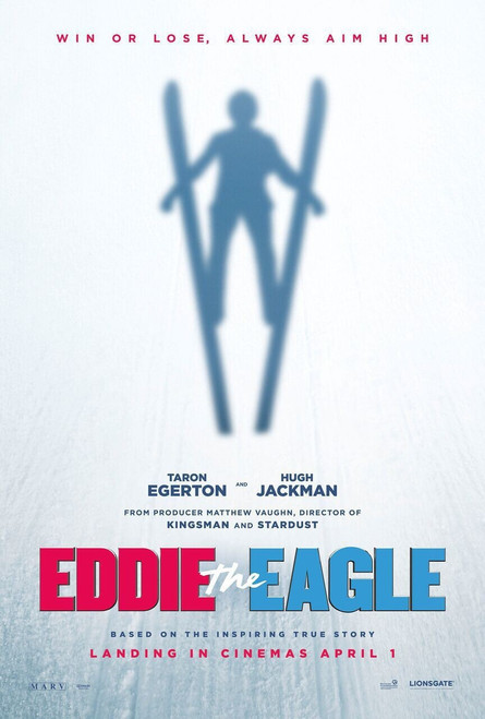 Eddie the Eagle (2016)_1 Movie Film Poster Canvas iconic design