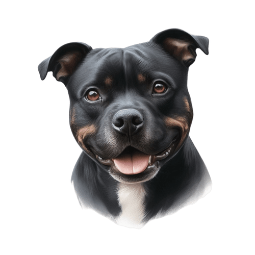 136 Staffordshire Bull Terrier Poster Canvas Movie Film Print A0 A1 A2 A3 A4 A5