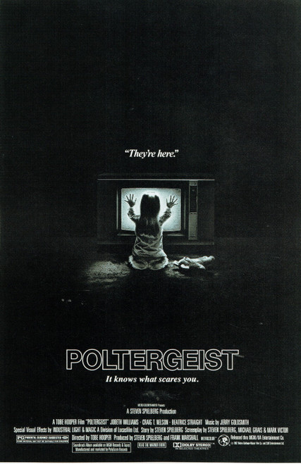 Poltergeist- Us 1982 Poster Canvas Movie Film Print A0 A1 A2 A3 A4 A5 A6 Art Wal