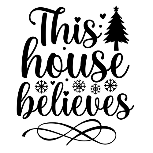 This house believes-01 Poster Canvas Movie Film Print A0 A1 A2 A3 A4 A5 A6 Art W