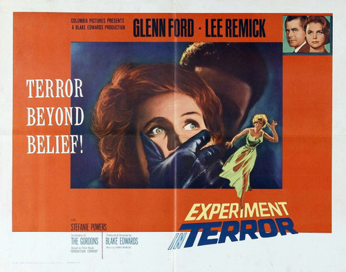 Experiment in Terror (1962)_3 Movie Film Poster Canvas iconic design
