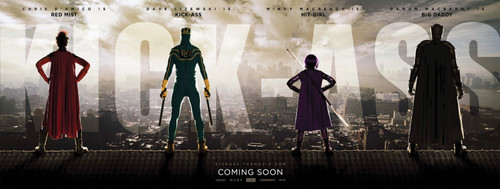 Kick-Ass (2010)_35 Poster Canvas Movie Film Print A0 A1 A2 A3 A4 A5 A6 Art Wall