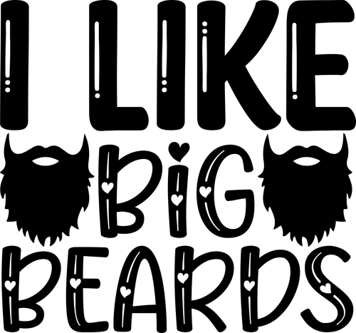 I like big beards Poster Canvas Movie Film Print A0 A1 A2 A3 A4 A5 A6 Art Wall