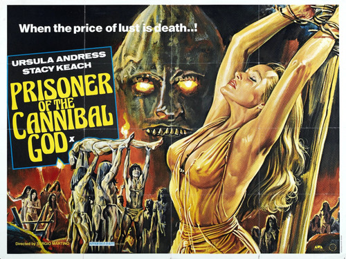 Mountain Of Cannibal God 02 Poster Canvas Movie Film Print A0 A1 A2 A3 A4 A5 A6