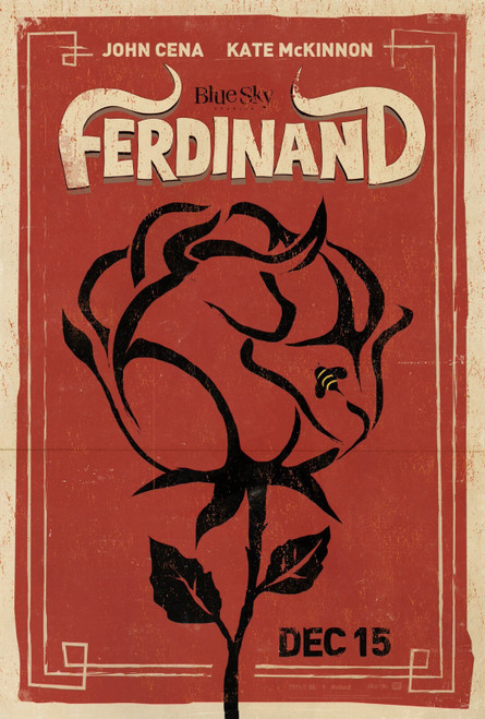 Ferdinand (2017)_7 Movie Film Poster Canvas iconic design