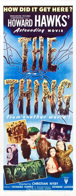 Thing From Another World 05 Poster Canvas Movie Film Print A0 A1 A2 A3 A4 A5 A6