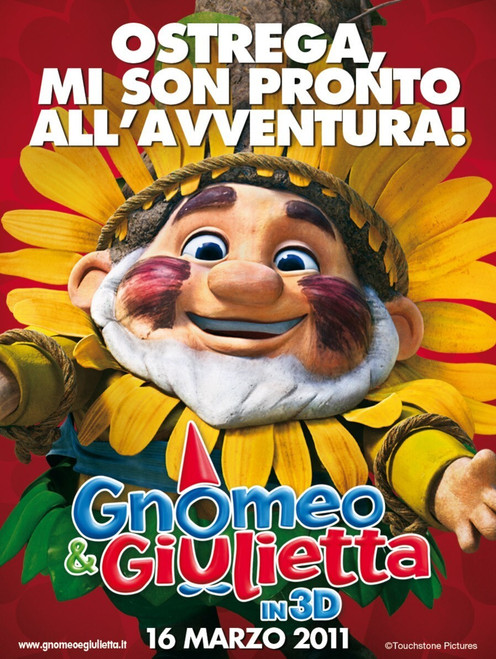 Gnomeo and Juliet (2011)_11 Movie Film Poster Canvas iconic design