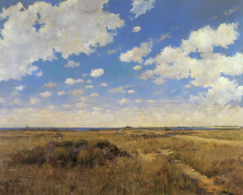 William Merritt Chase - Flying Clouds 1892 Poster Canvas Movie Film Print A0 A1
