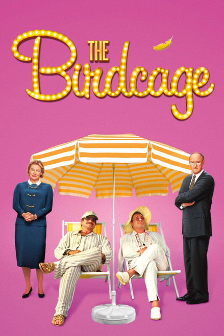 THE BIRDCAGE (1996) 2 Poster Canvas Movie Film Print A0 A1 A2 A3 A4 A5 A6 Art Wa