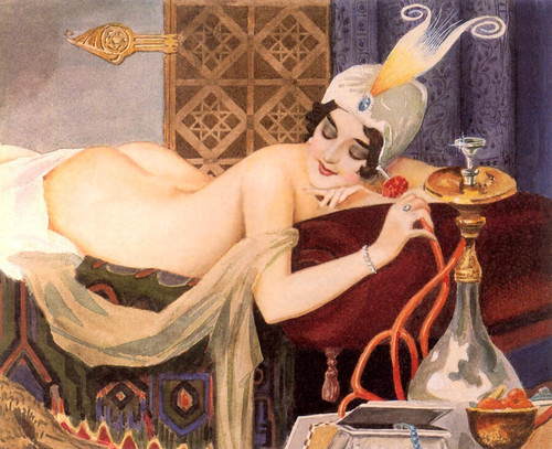 Alberto_Vargas_Pin-Up_Art_042 Art Gallery Poster Canvas Print Wall Decoration A0