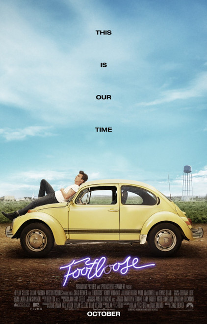 Footloose (2011)_1 Movie Film Poster Canvas iconic design
