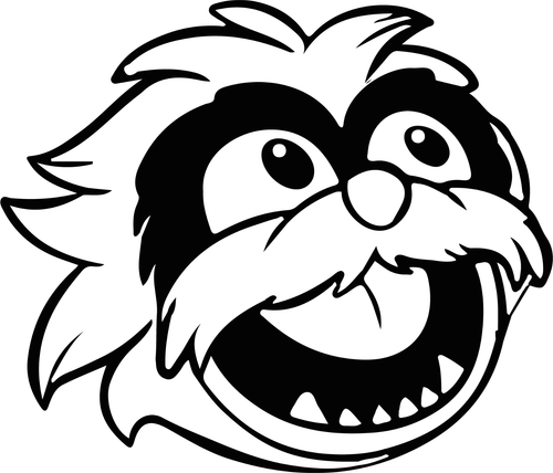 muppet-babies-bw 28 Poster Canvas Movie Film Print A0 A1 A2 A3 A4 A5 A6 Art Wall
