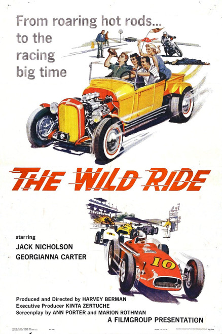 Wild Ride 01 Poster Canvas Movie Film Print A0 A1 A2 A3 A4 A5 A6 Art Wall Decora