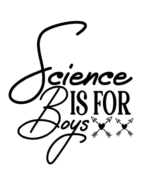 Science Is For Boys-01 Poster Canvas Movie Film Print A0 A1 A2 A3 A4 A5 A6 Art W