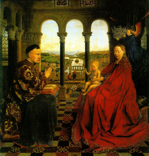 Louvre Art Gallery - Paintings gallery - 054 Art Gallery Poster Canvas Print Wal