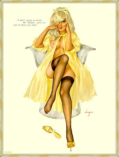 Alberto_Vargas_Pin-Up_Art_095 Art Gallery Poster Canvas Print Wall Decoration A0