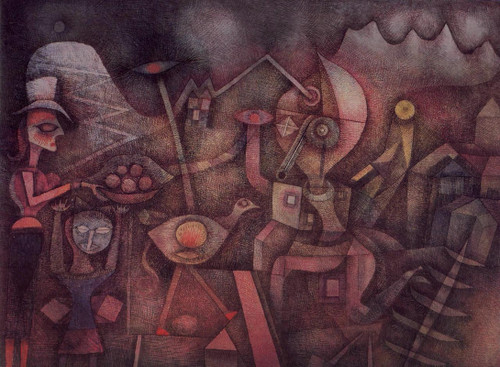 Carnival in the mountains Paul Klee