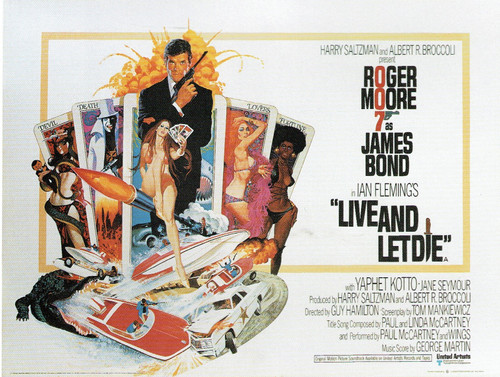 Live And Let Die- 1973 Art Gallery Poster Canvas Print Wall Decoration A0 A1 A2