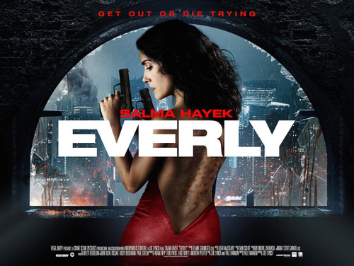 Everly (2015)_4 Movie Film Poster Canvas iconic design
