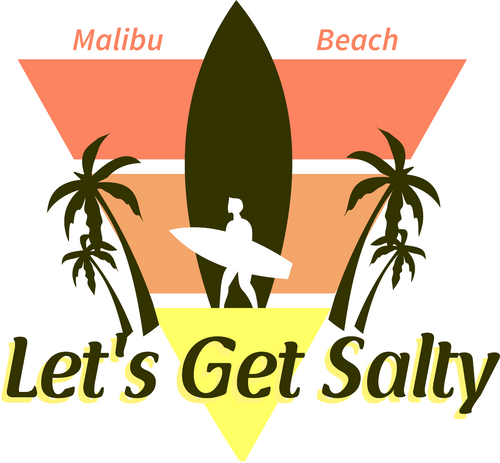 Lets Get Salty Poster Canvas Movie Film Print A0 A1 A2 A3 A4 A5 A6 Art Wall Deco