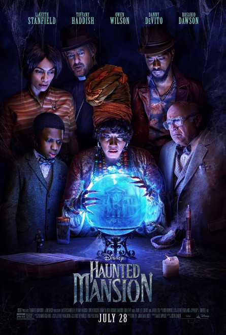 Haunted Mansion (2023)_3 Movie Film Poster Canvas iconic design