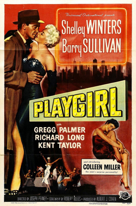 Playgirl (1954)_0 Poster Canvas Movie Film Print A0 A1 A2 A3 A4 A5 A6 Art Wall D