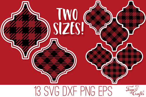 Buffalo-Plaid-Arabesque-Preview-1 Poster Canvas Movie Film Print A0 A1 A2 A3 A4