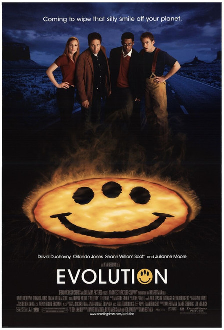 Evolution (2001)_3 Movie Film Poster Canvas iconic design