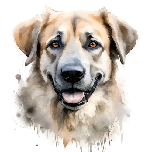 Anatolian Shepherd Dog (4) Poster Canvas Movie Film Print A0 A1 A2 A3 A4 A5 A6 A