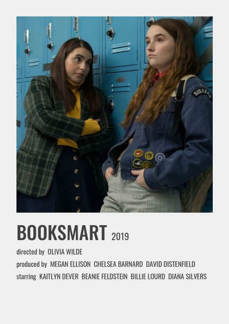 booksmart 6 Poster Canvas Movie Film Print A0 A1 A2 A3 A4 A5 A6 Art Wall Decorat