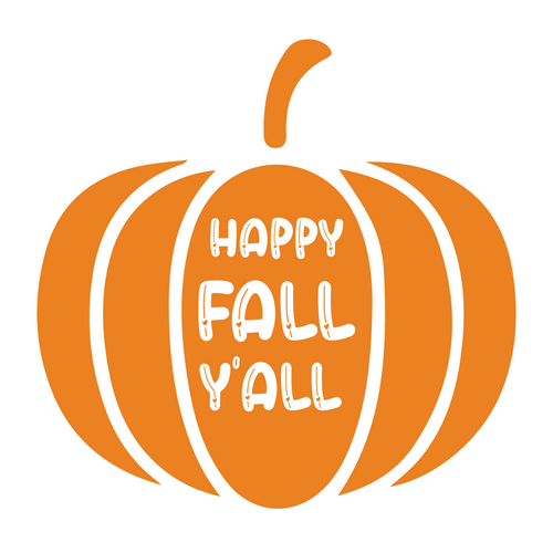 Happy fall y'all-01 (2) Poster Canvas Movie Film Print A0 A1 A2 A3 A4 A5 A6 Art
