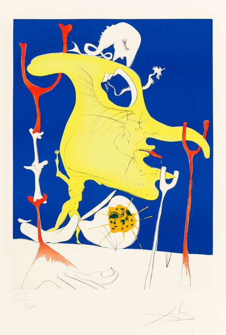 Salvador Dalí Conquest of Cosmos II 1977 Picture 6 Poster Canvas Movie Film Prin