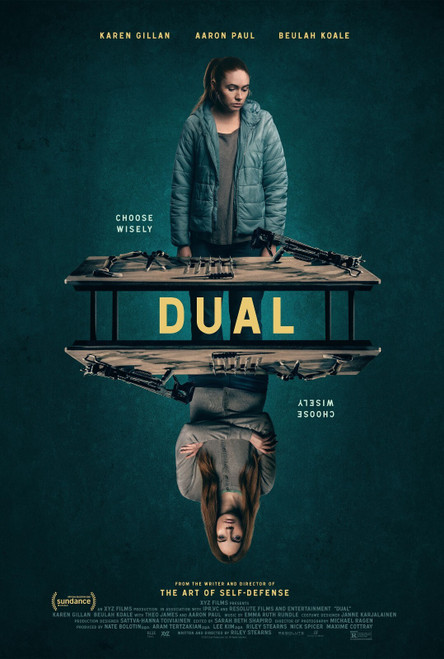 Dual (2022)_0 Movie Film Poster Canvas iconic design