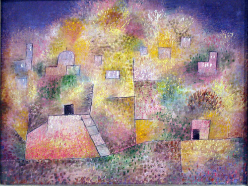 Oriental pleasure garden anagoria 1925 Paul Klee