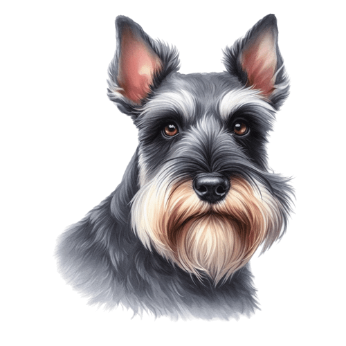 53 Miniature Schnauzer Poster Canvas Movie Film Print A0 A1 A2 A3 A4 A5 A6 Art W
